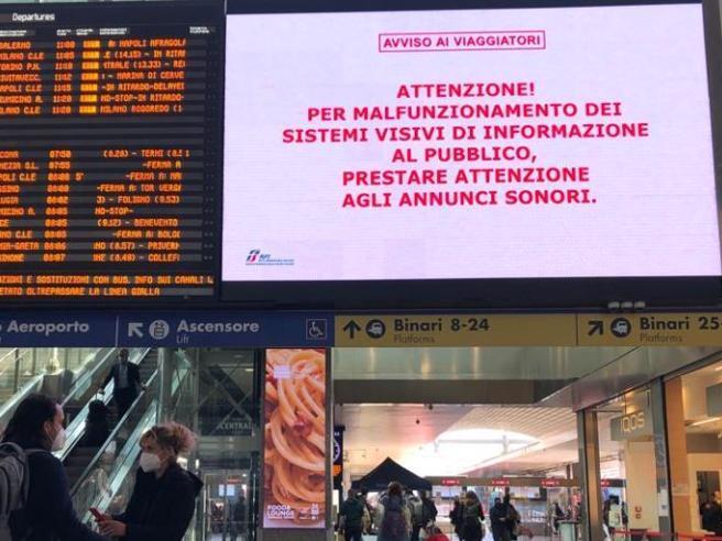 意大利铁路系统遭黑客攻击 多地车站受影响