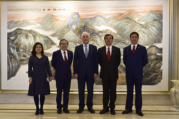 亚美尼亚总统哈恰图良出席中美建交 亚洲参加中国驻亚洲新大使馆成立30周年庆典暨开幕式