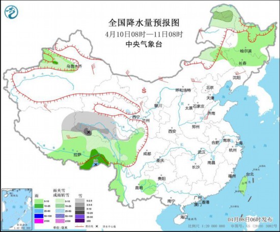北部和东部部分海域将有大雾 西藏东部云南四川等地多阴雨