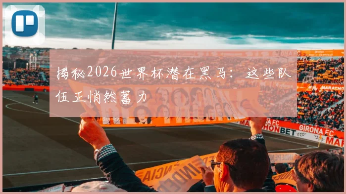 揭秘2026世界杯潜在黑马:这些队伍正悄然蓄力